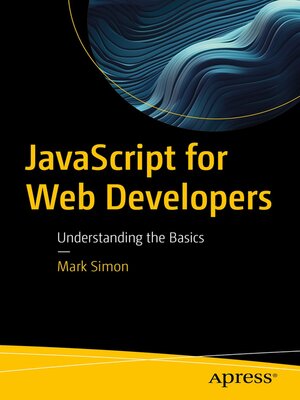 cover image of JavaScript for Web Developers